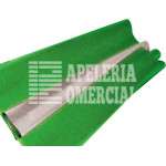 PAPEL FANTASIA P/REGALO METALICO GOFRADO VERDE